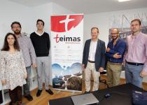 O director de Xesgalicia, Juan Cividanes, mantivo unha reunión de traballo cos directivos da empresa Teimas Desenvolvemento
